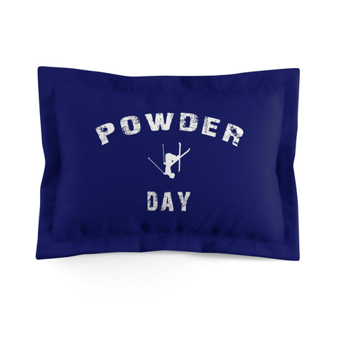 Powder Day Blue - Pillow Sham