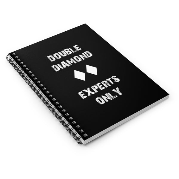 skiing inspired notebook