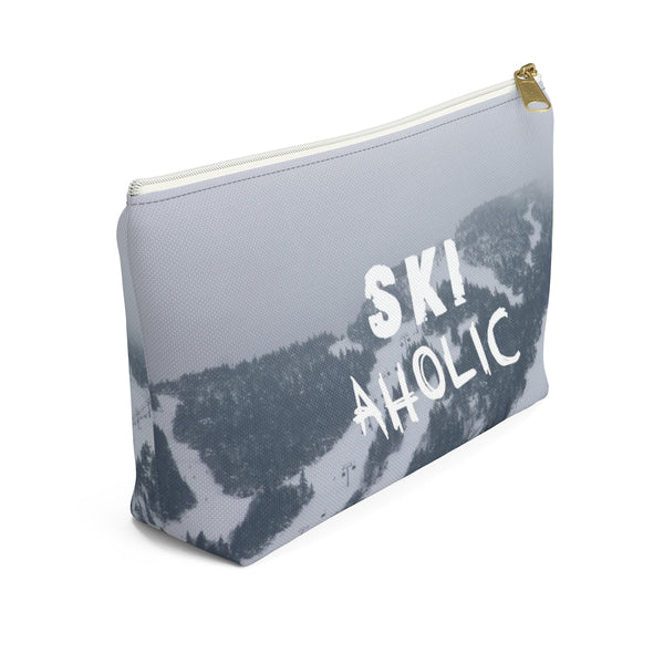 Ski Aholic - Accessory Pouch w T-bottom