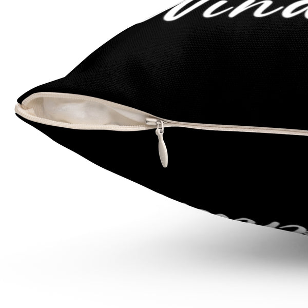 I skied Windham - Throw Pillow