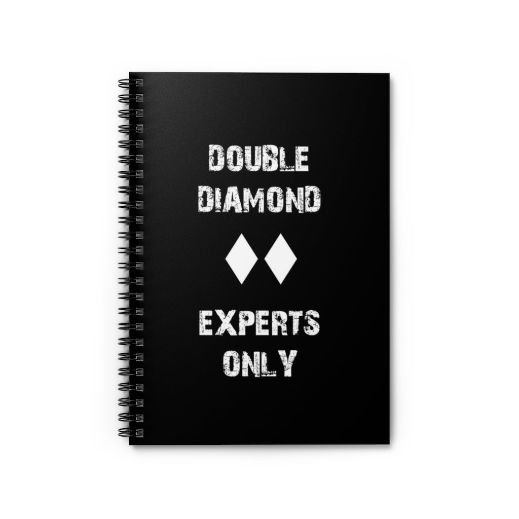 skiing inspired notebook