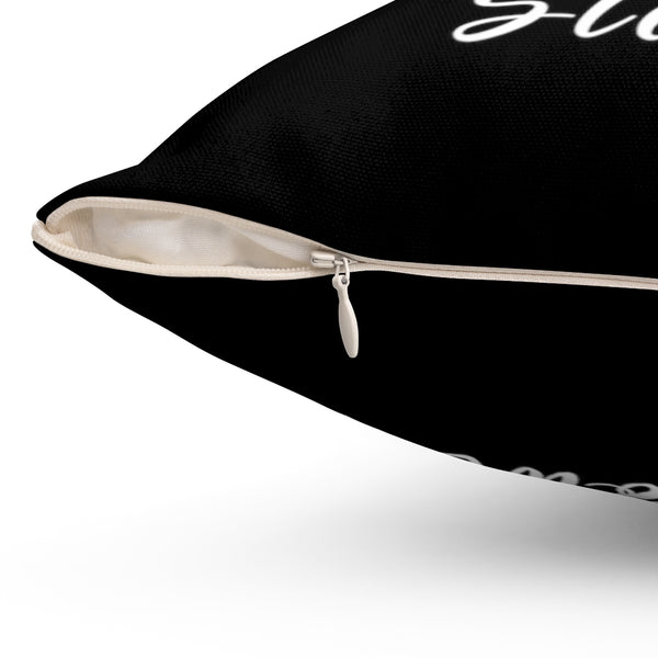 I skied Stowe - Throw Pillow