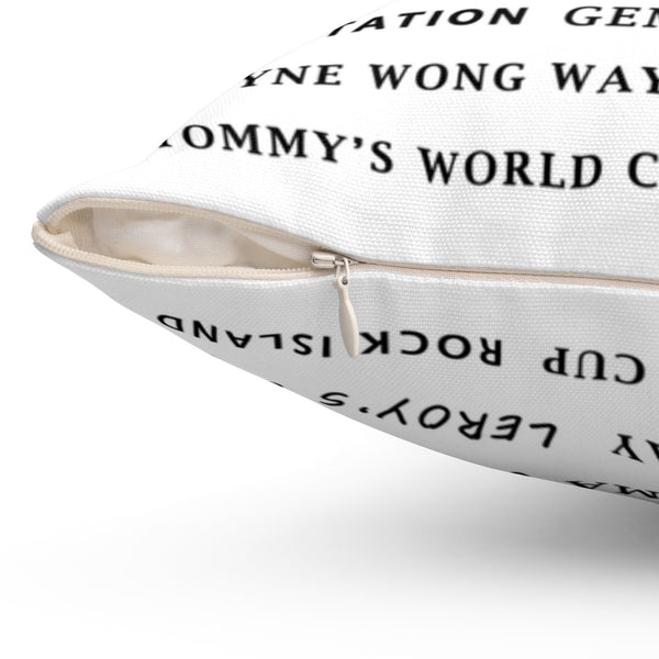 Skiing Trails Waterville - Throw Pillow