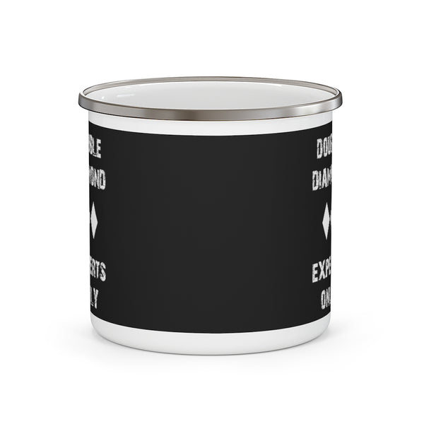 Double Diamond Experts Only - Enamel Camping Mug