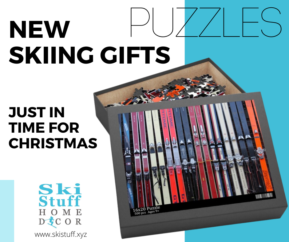 Just in time for Christmas ---> Skiing Inspired Puzzles