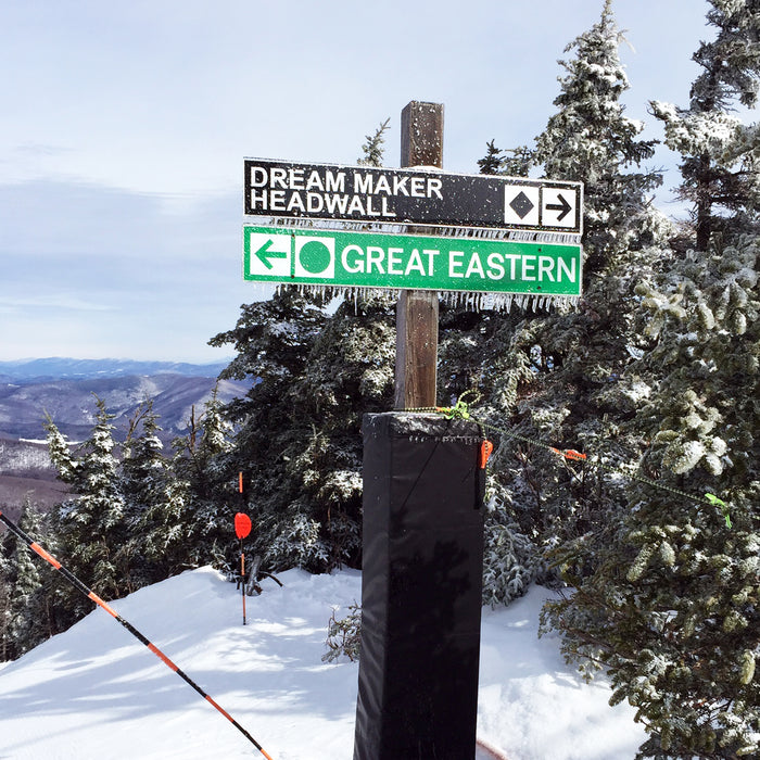 Ski Trail Sign Dream Maker