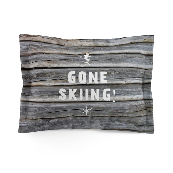 Gone Skiing - Pillow Sham