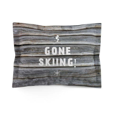 Gone Skiing - Pillow Sham