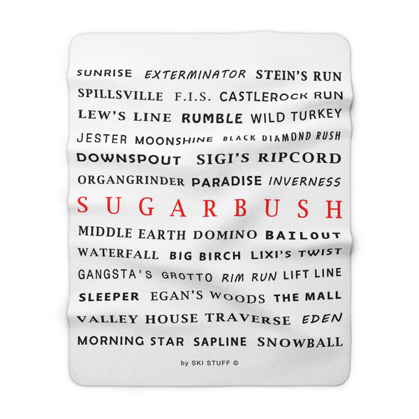Sugarbush, Vermont - Fleece Blanket