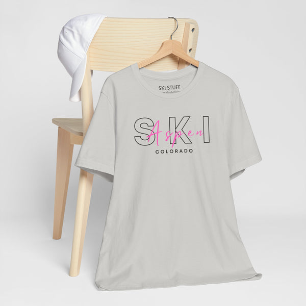 Ski Aspen Colorado Short Sleeve Shirt