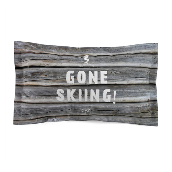 Gone Skiing - Pillow Sham