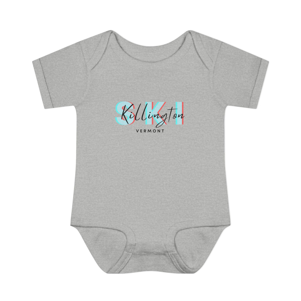 Infant Bodysuit – Ski Killington Vermont - Baby Onesie | Skiing Newborn Gift