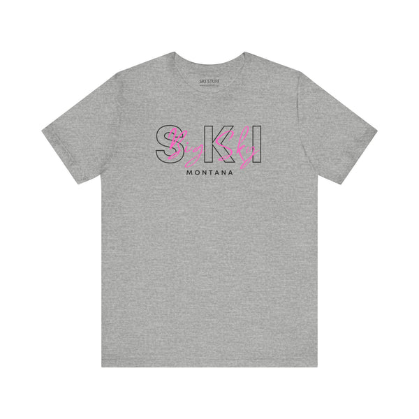 Ski Big Sky Montana Short Sleeve Shirt