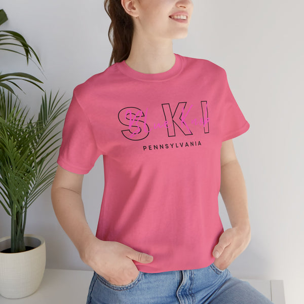 Ski Blue Knob Pennsylvania Short Sleeve Shirt