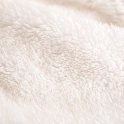 a close up of a white fur texture