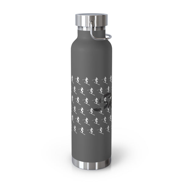 Skiing Vacuum Insulated Bottle, Skiing Bottle, Skier Gifts