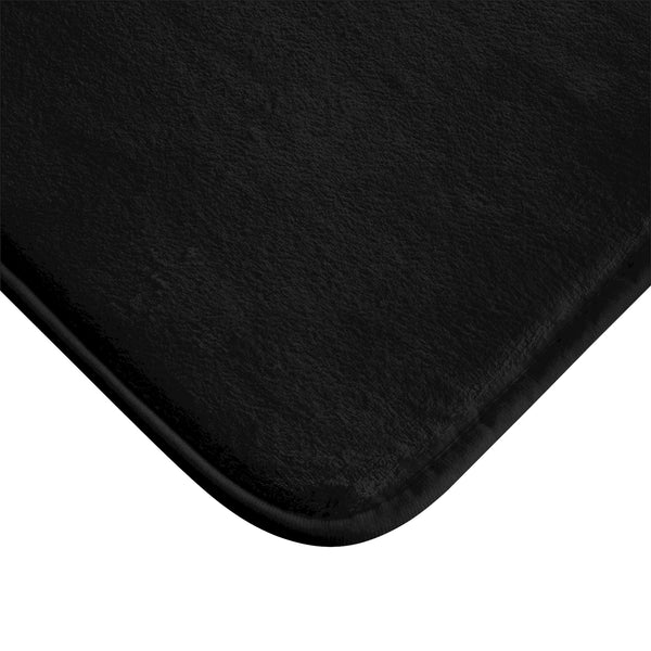 Powder Day Black - Bath Mat