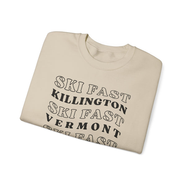 Killington Vermont - Unisex Crewneck Sweatshirt, Ski Lovers Gifts