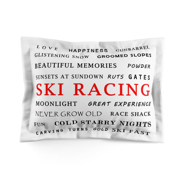 Ski Racing - Pillow Sham