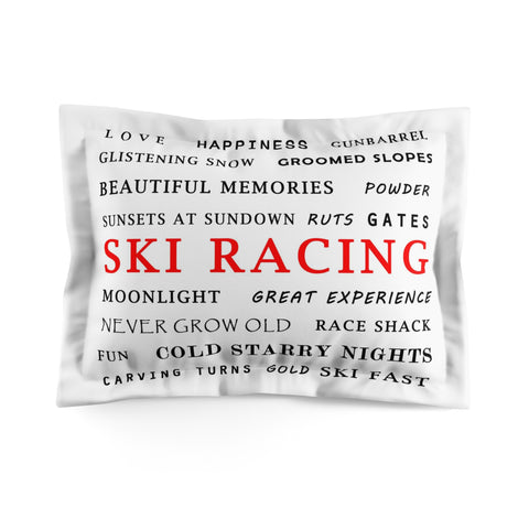 Ski Racing - Pillow Sham