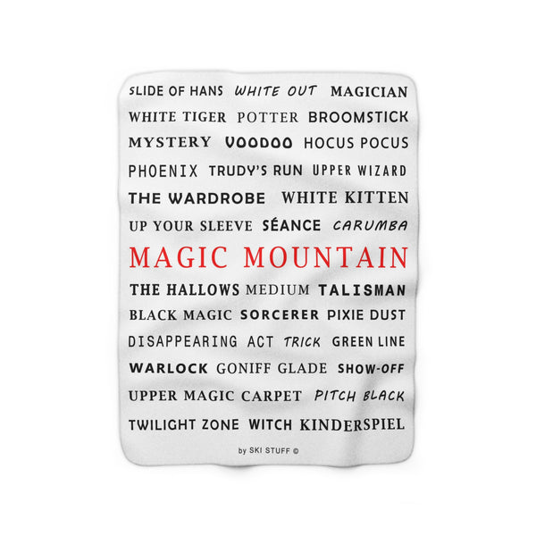 Magic Mountain, Vermont - Fleece Blanket