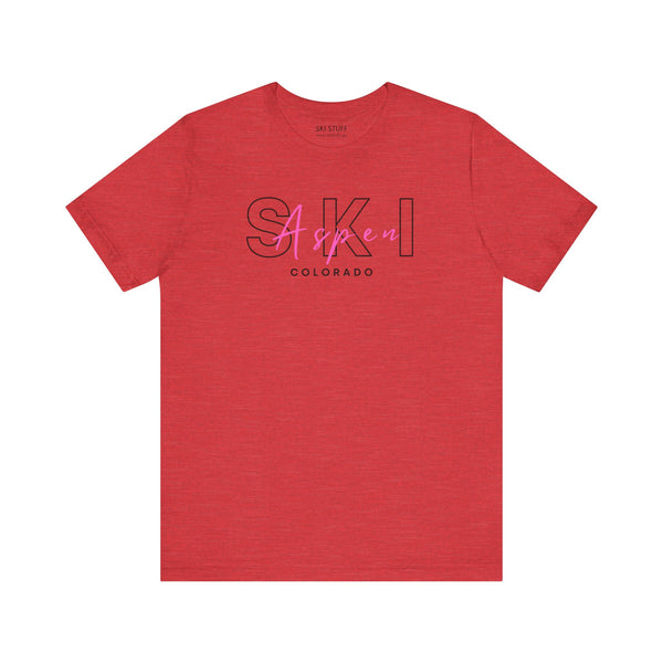 Ski Aspen Colorado Short Sleeve Shirt