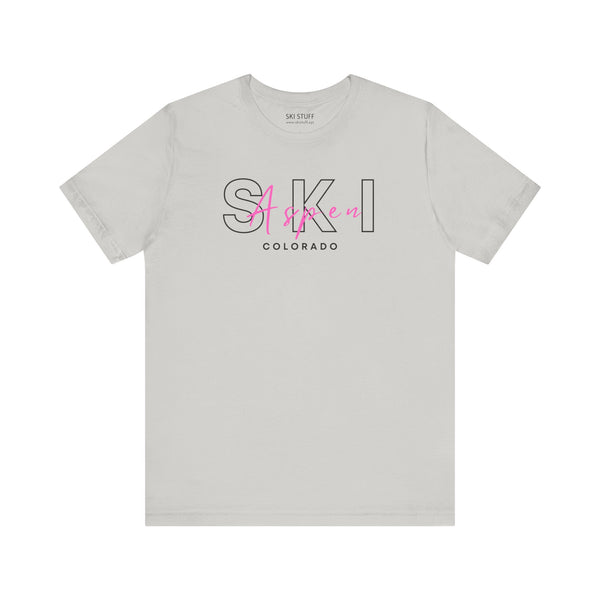 Ski Aspen Colorado Short Sleeve Shirt