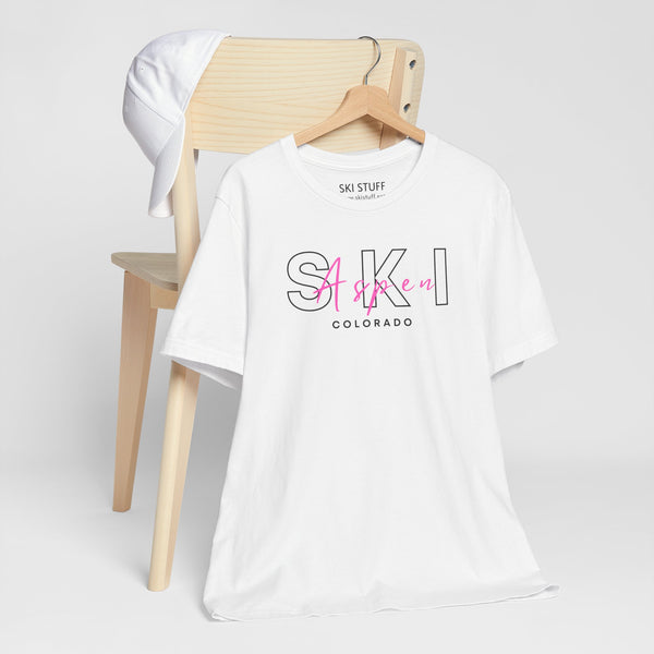 Ski Aspen Colorado Short Sleeve Shirt