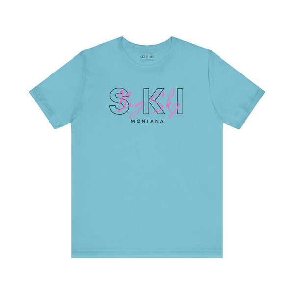 Ski Big Sky Montana Short Sleeve Shirt