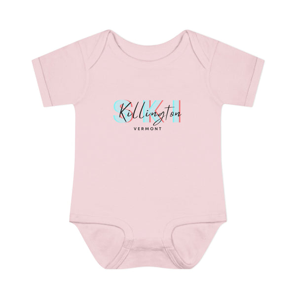 Infant Bodysuit – Ski Killington Vermont - Baby Onesie | Skiing Newborn Gift