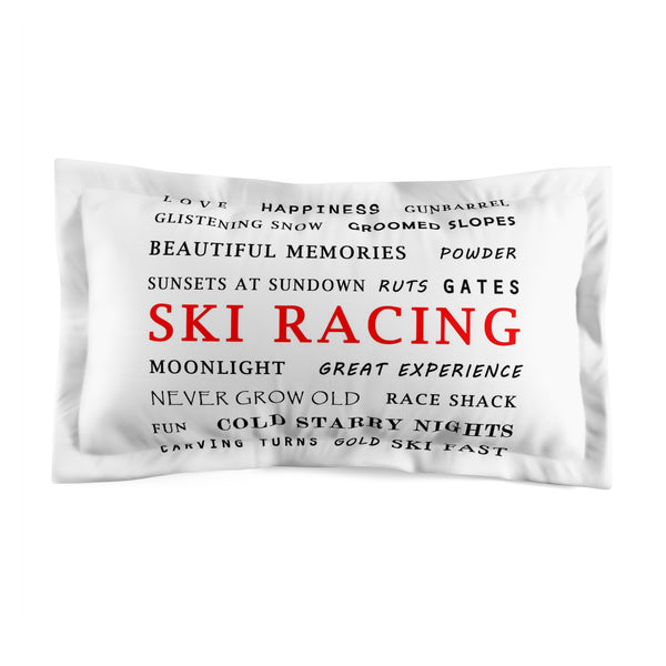 Ski Racing - Pillow Sham