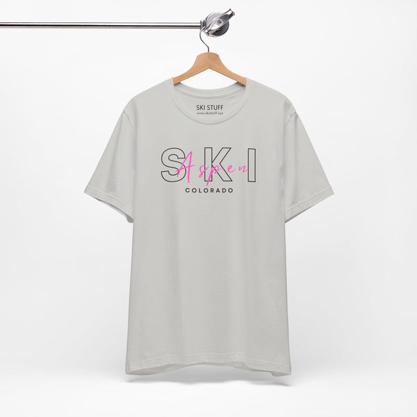 Ski Aspen Colorado Short Sleeve Shirt