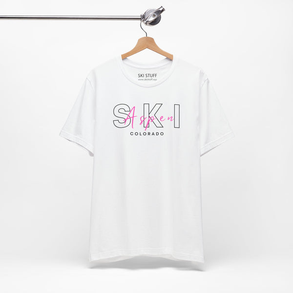 Ski Aspen Colorado Short Sleeve Shirt