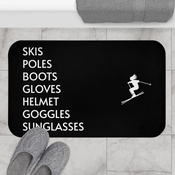 What do you need for Skiing - Bath Mat