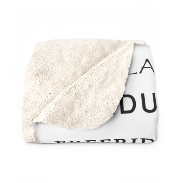 Snowboarding - Fleece Blanket