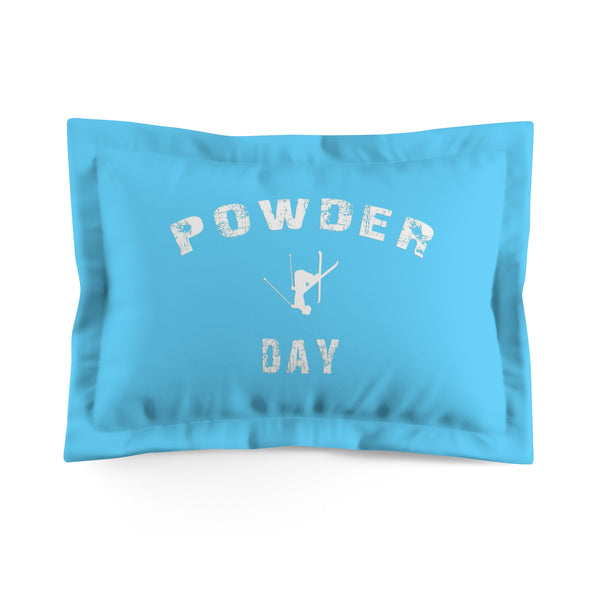 Powder Day Light Blue - Pillow Sham