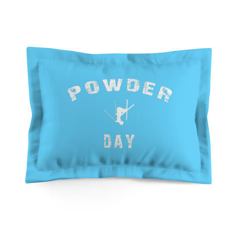 Powder Day Light Blue - Pillow Sham