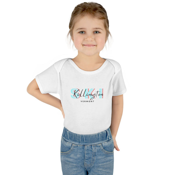 Infant Bodysuit – Ski Killington Vermont - Baby Onesie | Skiing Newborn Gift