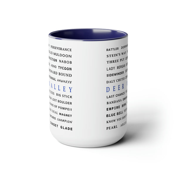 Deer Valley - Two-Tone Coffee Mug, 15oz