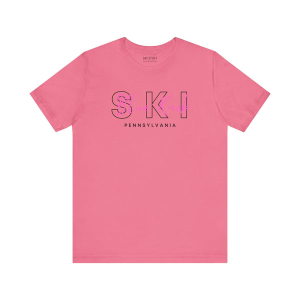 Ski Blue Knob Pennsylvania Short Sleeve Shirt