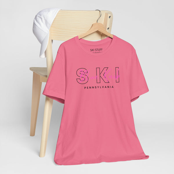 Ski Blue Knob Pennsylvania Short Sleeve Shirt