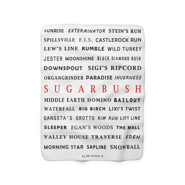 Sugarbush, Vermont - Fleece Blanket