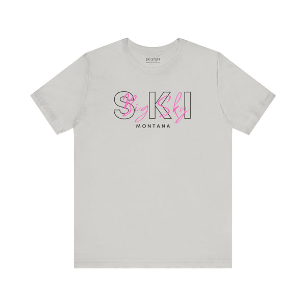 Ski Big Sky Montana Short Sleeve Shirt