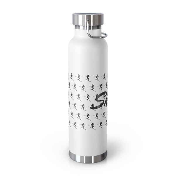 Skiing Vacuum Insulated Bottle, Skiing Bottle, Skier Gifts