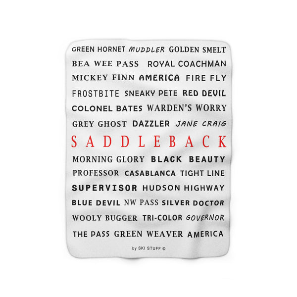Saddleback, Maine - Fleece Blanket