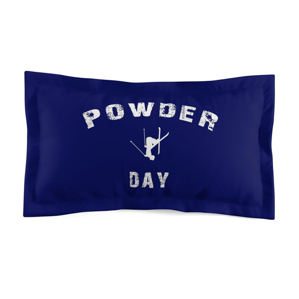 Powder Day Blue - Pillow Sham