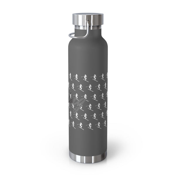 Skiing Vacuum Insulated Bottle, Skiing Bottle, Skier Gifts