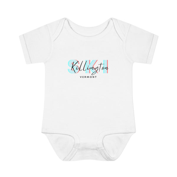 Infant Bodysuit – Ski Killington Vermont - Baby Onesie | Skiing Newborn Gift