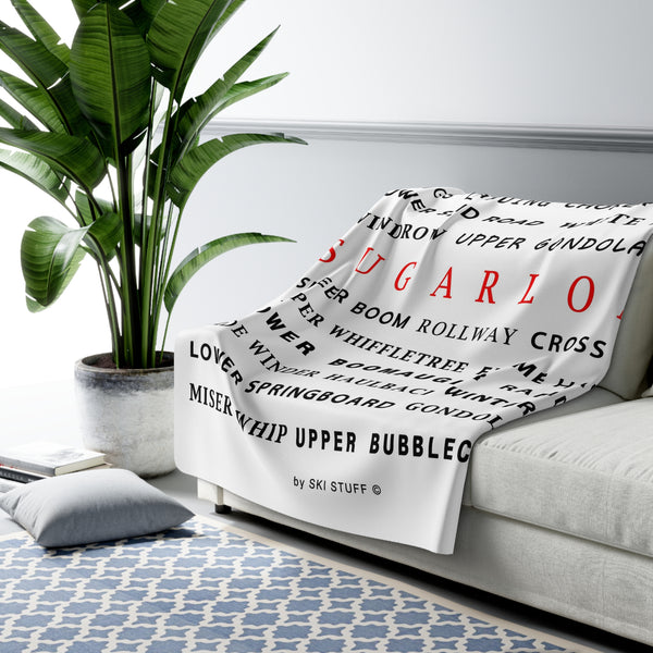 Sugarloaf, Maine - Fleece Blanket