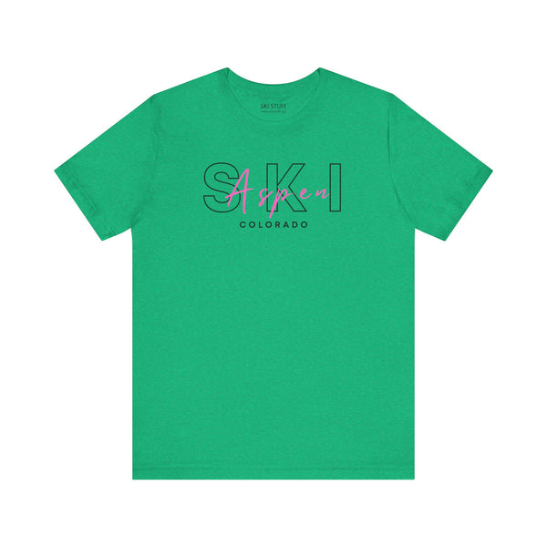 Ski Aspen Colorado Short Sleeve Shirt